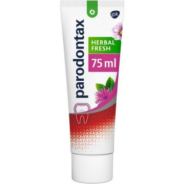 PARODONTAX HERBAL FRESH (PARODONTAX) HERBAL FRESH TANDPASTA TUBE 75 ML