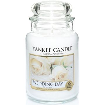 YANKEE CANDLE WEDDING DAY GEURKAARS POT 623 GRAM