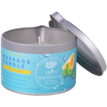 TREETS TREETS WELLBEING (TREETS) CALMING MASSAGE CANDLE KAARS 1 STUK