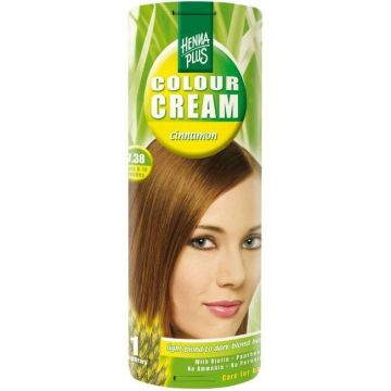HENNA PLUS COLOUR CREAM 7.38 CINNAMON HAARKLEURING PAK 1 STUK