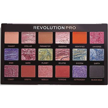 MAKEUP REVOLUTION PRO REGENERATION TRENDS CELESTIAL EYESHADOW OOGSCHADUWPALETTE DOOSJE 14,4 GRAM