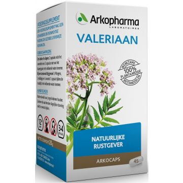 ARKOPHARMA ARKOCAPS VALERIAAN NATUURLIJKE RUSTGEVER CAPSULES POT 45 STUKS