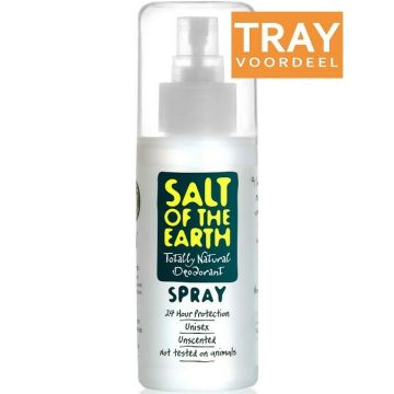 SALT OF THE EARTH DEODORANT SPRAY TRAY 6 X 100 ML