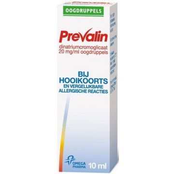 PREVALIN 20 MG/ML OOGDRUPPELS FLACON 10 ML