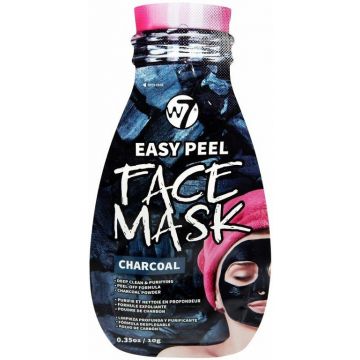 W7 EASY PEEL FACE MASK CHARCOAL ZAKJE 10 GRAM