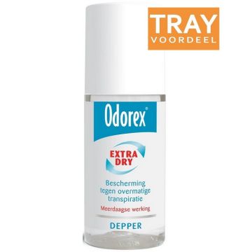 ODOREX EXTRA DRY DEODORANT DEPPER 6 X 50 ML