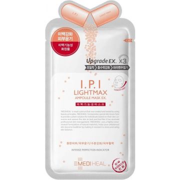 MEDIHEAL I.P.I LIGHTMAX AMPOULE MASK GEZICHTSMASKER ZAKJE 30 GRAM