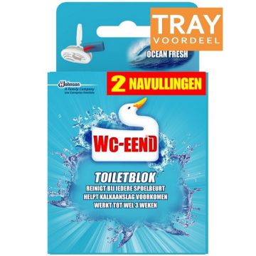 WC EEND OCEAN FRESH (WC EEND) OCEAN FRESH NAVULLINGEN TOILETBLOK TRAY 12 X 2 X 40 GRAM