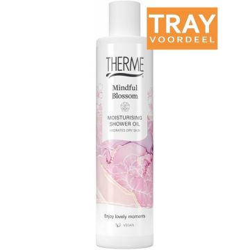 THERME MINDFUL BLOSSOM MOISTURISING SHOWER OIL DOUCHEOLIE 6 X 250 ML