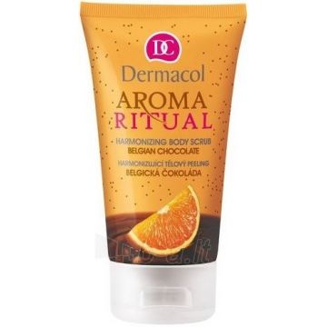 DERMACOL AROMA RITUAL HARMONIZING BODY SCRUB BELGIAN CHOCOLATE TUBE 150 ML