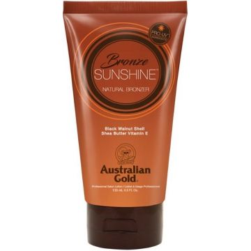 AUSTRALIAN GOLD BRONZE SUNSHINE NATURAL BRONZER TUBE 133 ML