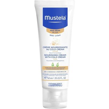 MUSTELA BEBE NOURISHING CREAM WITH COLD CREAM FACE GEZICHTSCREME 40 ML