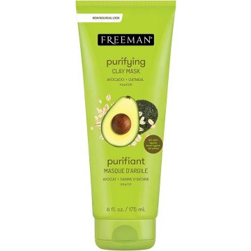 FREEMAN PURIFYING AVOCADO + OATMEAL CLAY MASK GEZICHTSMASKER TUBE 175 ML