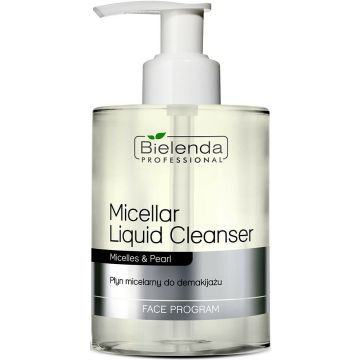 BIELENDA PROFESSIONAL FACE PROGRAM MICELLAR LIQUID CLEANSER MAKE-UP REMOVER POMP 300 ML