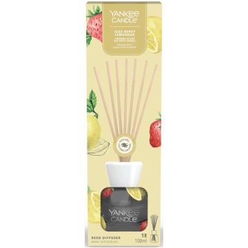 YANKEE CANDLE ICED BERRY LEMONADE REED DIFFUSER GEURSTOKJES 100 ML