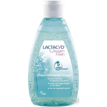 LACTACYD OXYGEN FRESH ULTIEM VERFRISSENDE WASGEL FLACON 200 ML