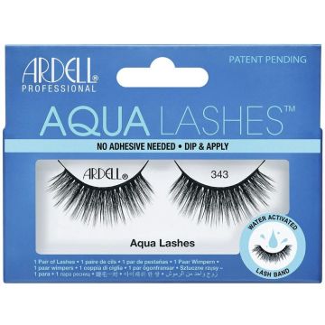 ARDELL AQUA LASHES (ARDELL) AQUA LASHES 343 NEPWIMPERS DOOSJE 1 PAAR