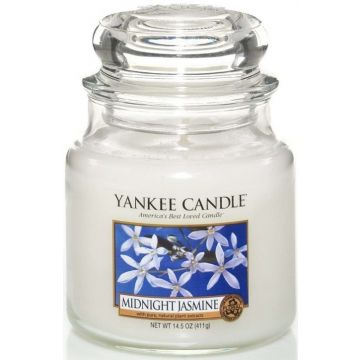YANKEE CANDLE MIDNIGHT JASMINE GEURKAARS POT 411 GRAM