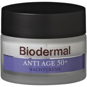 BIODERMAL ANTI AGE 50+ NACHTCREME POT 50 ML