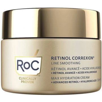 ROC RETINOL CORREXION (ROC) RETINOL CORREXION LINE SMOOTHING MAX HYDRATION CREAM GEZICHTSCREME POT 50 ML