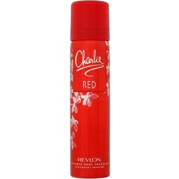 REVLON CHARLIE RED (REVLON) CHARLIE RED BODY SPRAY DEODORANT SPRAY 75 ML
