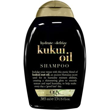 ORGANIX KUKUI OIL (ORGANIX) HYDRATE DEFRIZZ KUKUI OIL SHAMPOO 385 ML