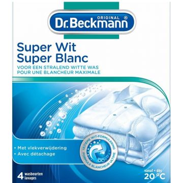 DR. BECKMANN SUPER WIT VLEKVERWIJDERAAR PAK 4 X 40 GRAM