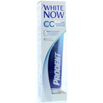 PRODENT WHITE NOW CARE CORRECTION WHITENING TANDPASTA TUBE 75 ML