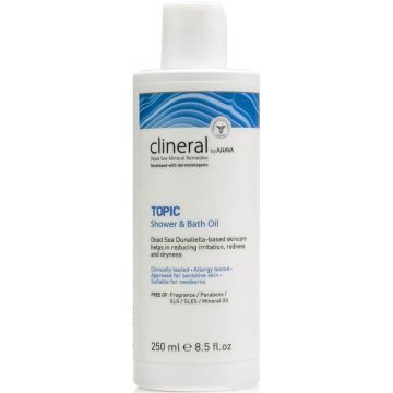 AHAVA CLINERAL TOPIC SHOWER & BATH OIL BADOLIE 250 ML
