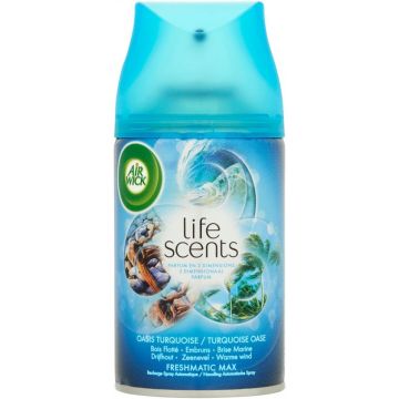 AIRWICK TURQUOISE OASE LUCHTVERFRISSER (NAVULLING) SPUITBUS 250 ML