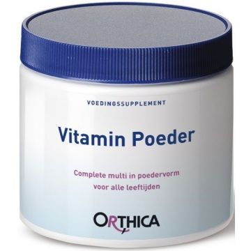 ORTHICA VOEDINGSSUPPLEMENT VITAMIN POEDER POT 250 GRAM