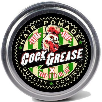 COCK GREASE EXTRA STIFF X HAIR POMADE POT 50 GRAM