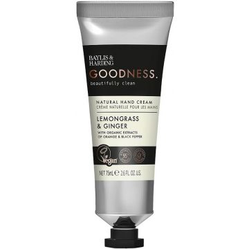 BAYLIS & HARDING GOODNESS LEMONGRASS & GINGER HAND CREAM HANDCREME TUBE 75 ML