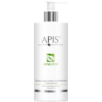 APIS PROFESSIONAL ACNE-STOP GREEN TEA CLEANSING ACTIBACTERIAL TONER 500 ML