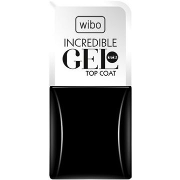 WIBO INCREDIBLE GEL (WIBO) INCREDIBLE GEL TOP COAT NAGELLAK POTJE 8,5 ML