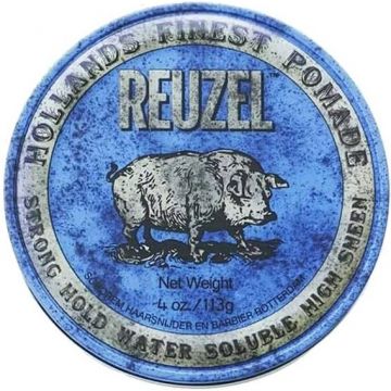 REUZEL STRONG HOLD WATER SOLUBLE HIGH SHEEN POMADE BLIKJE 340 ML