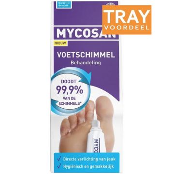 MYCOSAN VOETSCHIMMEL BEHANDELING TRAY 12 X 15 ML