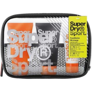 SUPERDRY SPORT RE:CHARGE (SUPERDRY) RE:CHARGE TRAVELSERIES GESCHENKSET 1 STUK