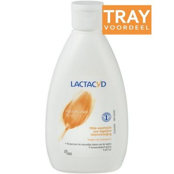 LACTACYD VERZORGEND (LACTACYD) VERZORGENDE WASEMULSIE TRAY 6 X 300 ML