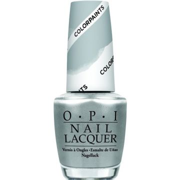 OPI COLORPAINTS (OPI) NAIL LACQUER COLORPAINTS P19 SILVER CANVAS NAGELLAK POTJE 15 ML
