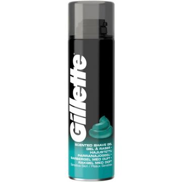 GILLETTE SENSITIVE SKIN SCHEERGEL SPUITBUS 200 ML