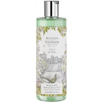 WOODS OF WINDSOR LILY OF THE VALLEY (WOODS OF WINDSOR) LILY OF THE VALLEY MOISTURISING BATH & SHOWER GEL DOUCHEGEL FLACON 250 ML