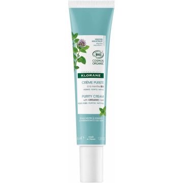 KLORANE MINT PURITY CREAM GEZICHTSCREME 40 ML