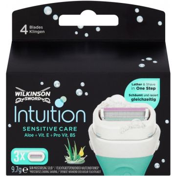 WILKINSON SWORD INTUITION SENSITIVE CARE (WILKINSON) INTUITION SENSITIVE CARE SCHEERMESJES PAK 3 STUKS