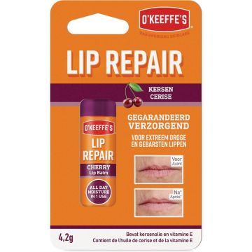 O'KEEFFE'S LIP REPAIR CHERRY LIPPENBALSEM 4,2 GRAM