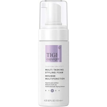 TIGI COPYRIGHT CUSTOM CREATE MULTI TASKING STYLING FOAM HAARMOUSSE 125 ML