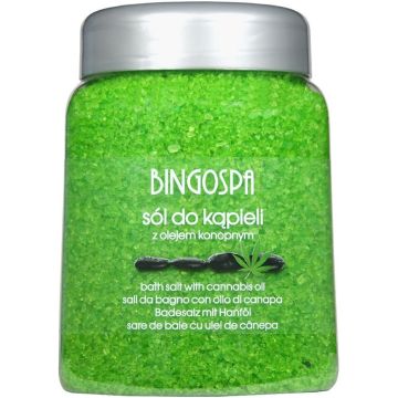 BINGO SPA CANNABIS OIL BATH SALT BADZOUT 850 GRAM