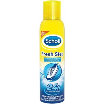 SCHOLL FRESH STEP (SCHOLL) FRESH STEP DEO SCHOENENSPRAY SPUITBUS 150 ML