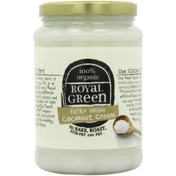 ROYAL GREEN EXTRA VIRGIN COCONUT CREAM KOKOSOLIE POT 1400 ML