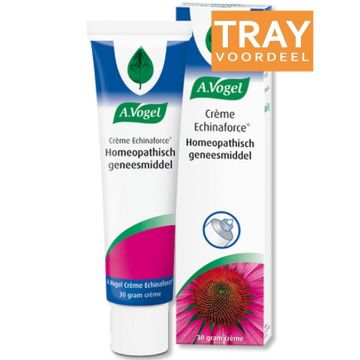 A. VOGEL CREME ECHINAFORCE HOMEOPATHISCH GENEESMIDDEL BIJ WONDJES, HUIDINFECTIES EN KOORTSLIP TRAY 72 X 30 GRAM